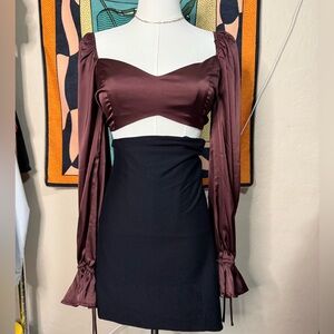 Stella - Elegant Brown Top